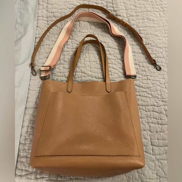 Madewell Medium Leather Transport Tote - Picture 2 of 10